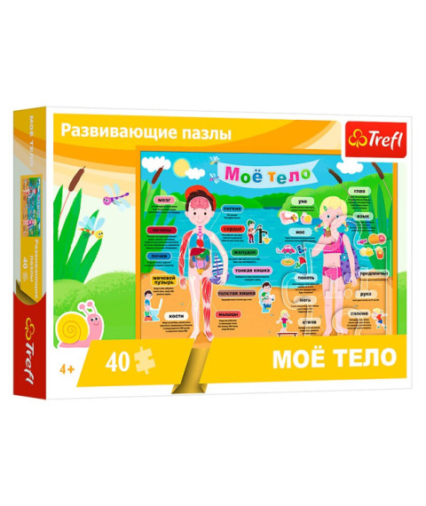 TF Puzzle "40 Educational" - My body - russian version